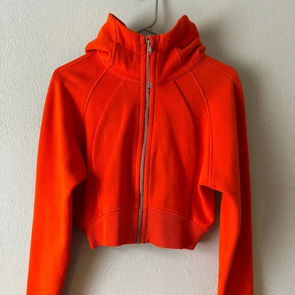 Lululemon Scuba Full Zip Cropped Hoodie - Picture 2 of 9